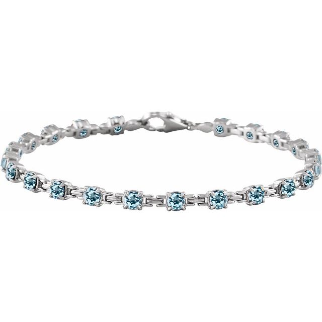 Natural Sky Blue Topaz | Round | 3.5mm
