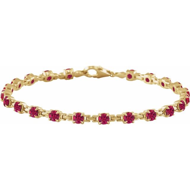 Lab-Grown Ruby | Round | 3.5mm