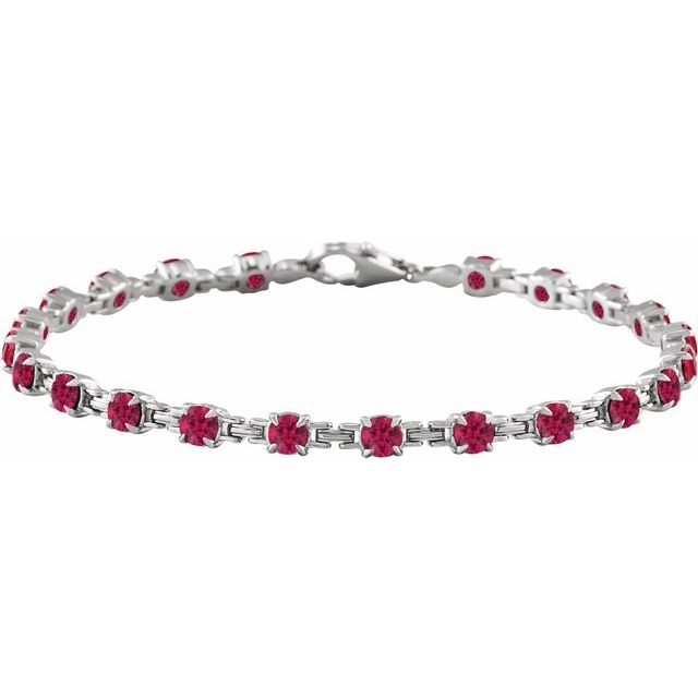 Lab-Grown Ruby | Round | 3.5mm