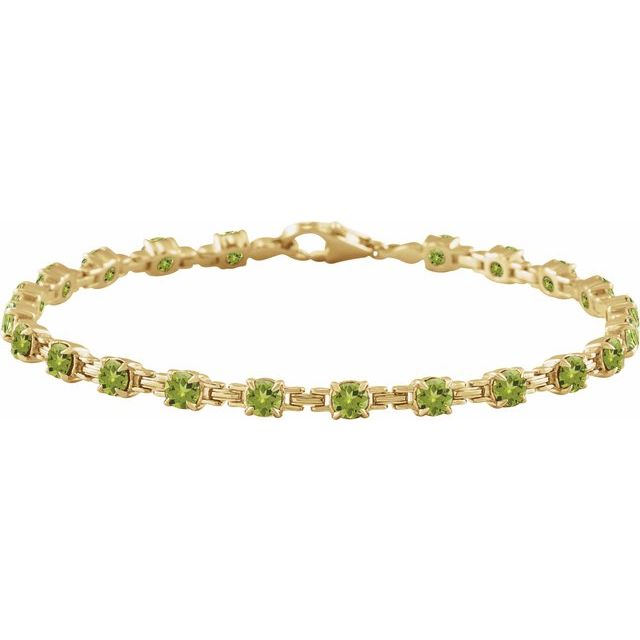 Natural Peridot | Round | 3.5mm