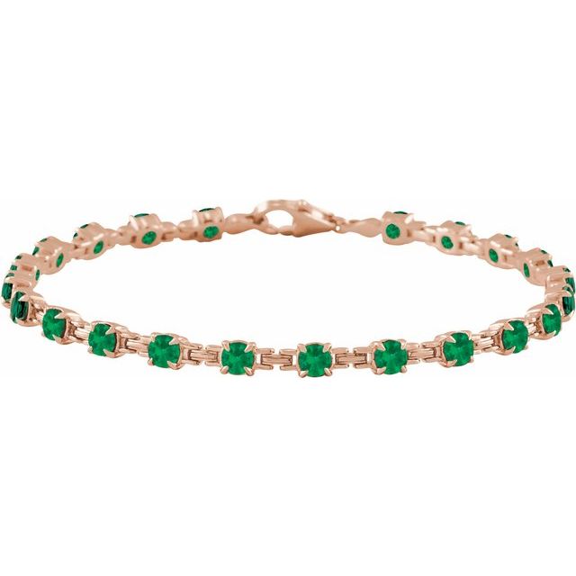 Lab-Grown Emerald | Round | 3.5mm