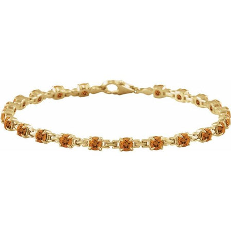 Natural Citrine | Round | 3.5mm