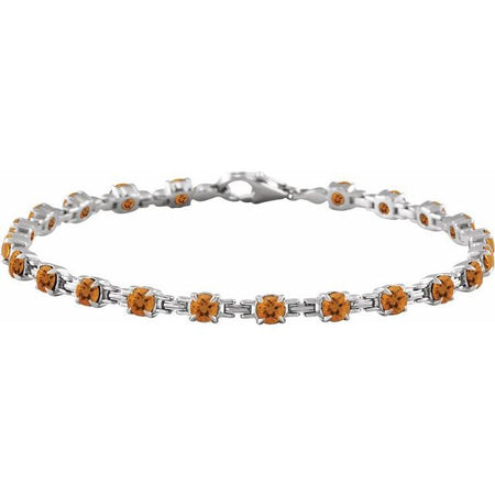 Natural Citrine | Round | 3.5mm