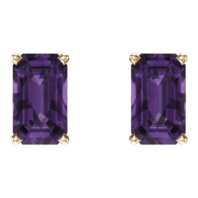 Natural Amethyst | Emerald | 5 x 3mm