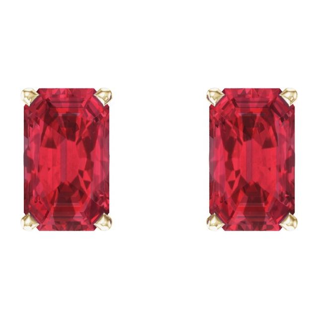 Lab-Grown Ruby | Emerald | 5 x 3mm