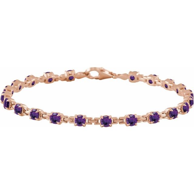 Natural Amethyst | Round | 3.5mm