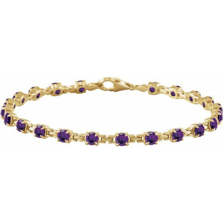 Natural Amethyst | Round | 3.5mm