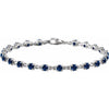 Lab-Grown Blue Sapphire | Round | 3.5mm