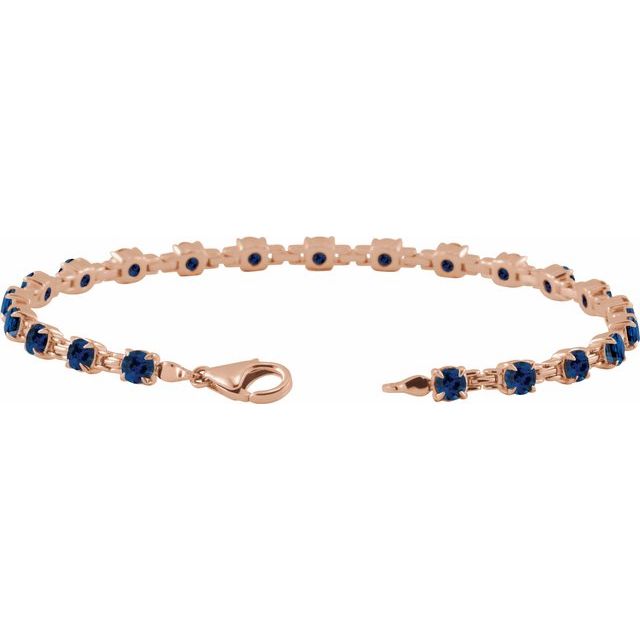 Lab-Grown Blue Sapphire | Round | 3.5mm