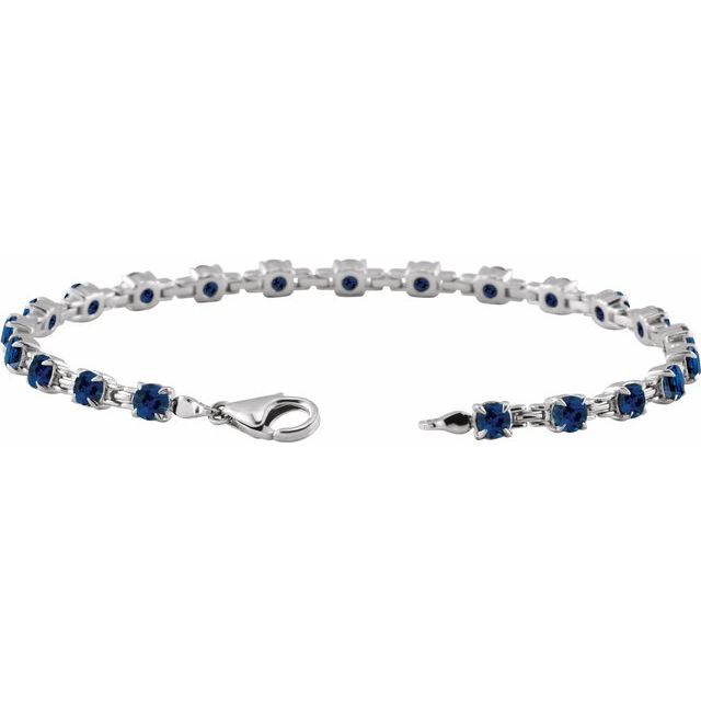 Lab-Grown Blue Sapphire | Round | 3.5mm