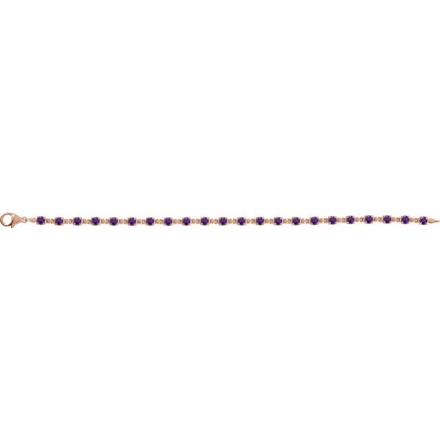 Natural Amethyst | Round | 3.5mm