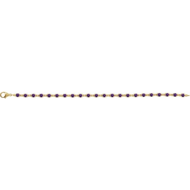 Natural Amethyst | Round | 3.5mm