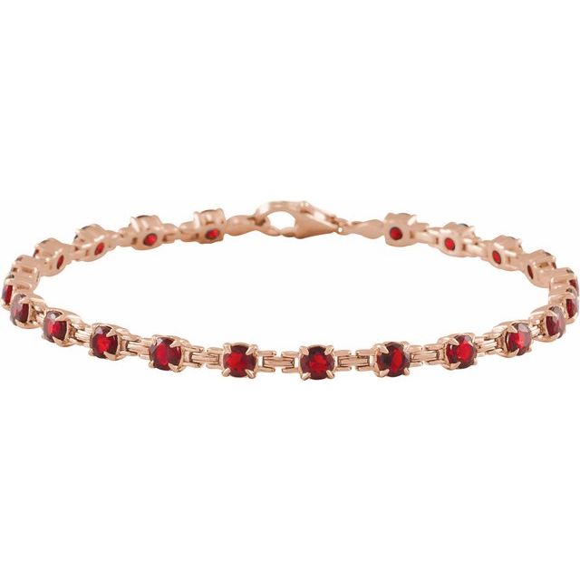 Natural Mozambique Garnet | Round | 3.5mm