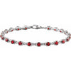 Natural Mozambique Garnet | Round | 3.5mm