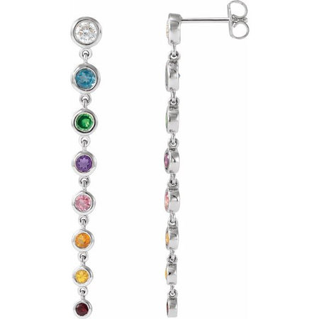 Natural Multi-Gemstone | Round | 3.8mm