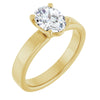 14K Yellow | Oval