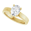 14K Yellow | Oval