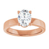 14K Rose | Oval