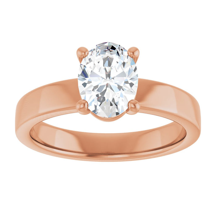14K Rose | Oval