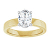14K Yellow/White | Oval