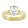 14K Yellow | Oval