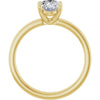14K Yellow | Oval
