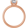 14K Rose | Oval