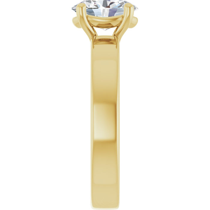 14K Yellow | Oval