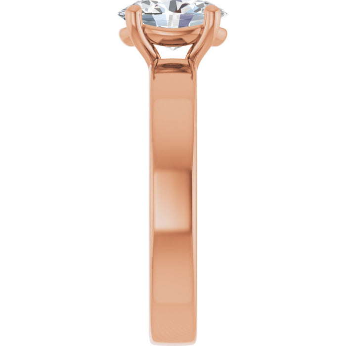 14K Rose | Oval