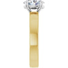 14K Yellow/White | Oval