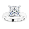 14K White | Square