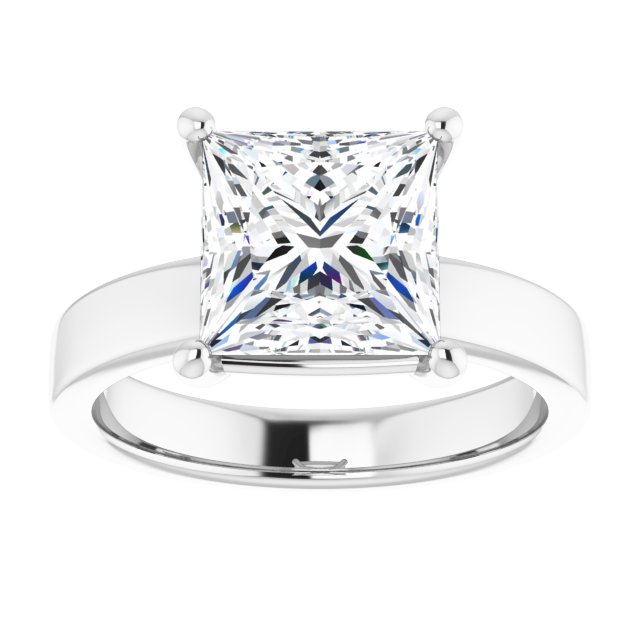 14K White | Square