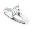 14K White | Marquise