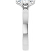 14K White | Marquise