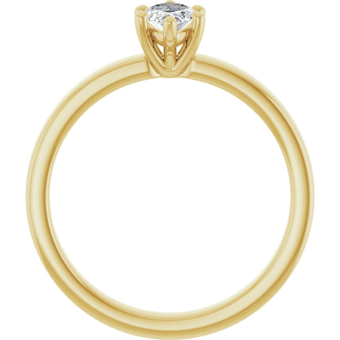 14K Yellow | Marquise