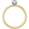 14K Yellow/White | Marquise
