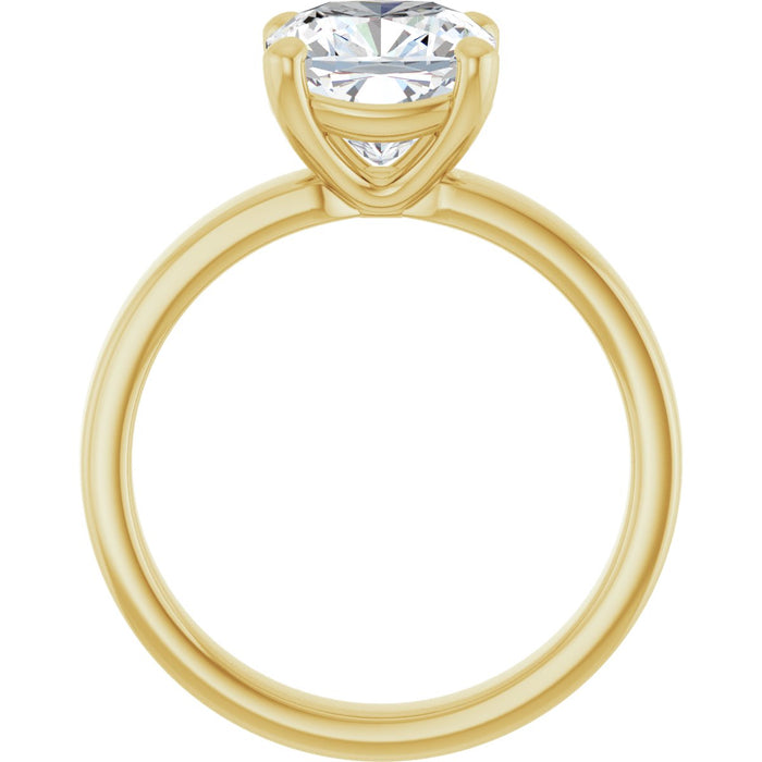 14K Yellow | Cushion