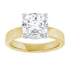 14K Yellow/White | Cushion