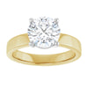14K Yellow/White | Round