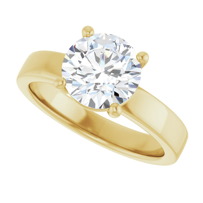 14K Yellow | Round