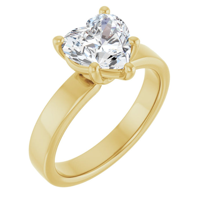 14K Yellow | Heart | 18K Yellow | Heart | 10K Yellow | Heart