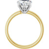 14K Yellow/White | Heart
