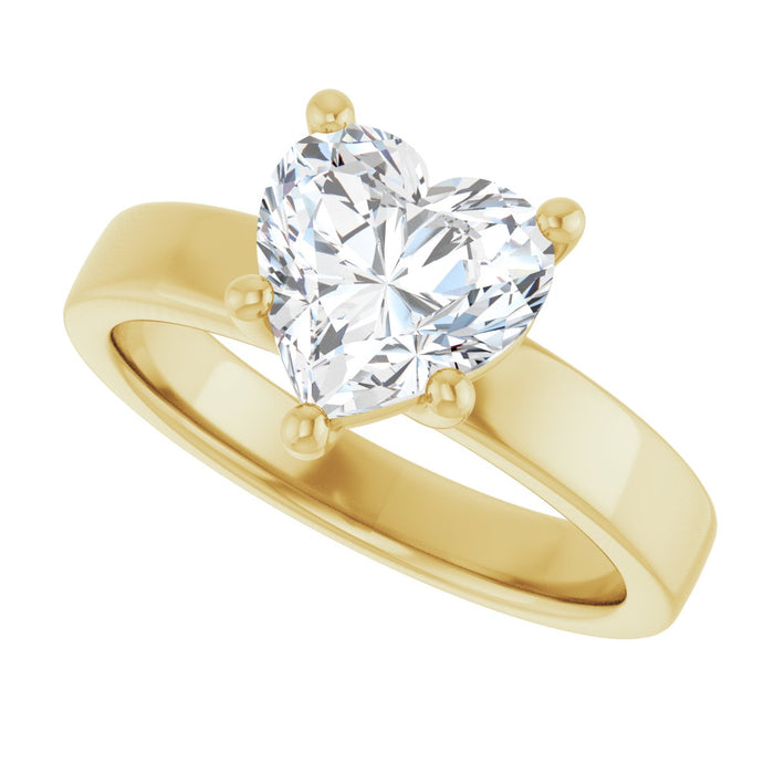14K Yellow | Heart
