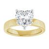 14K Yellow/White | Heart