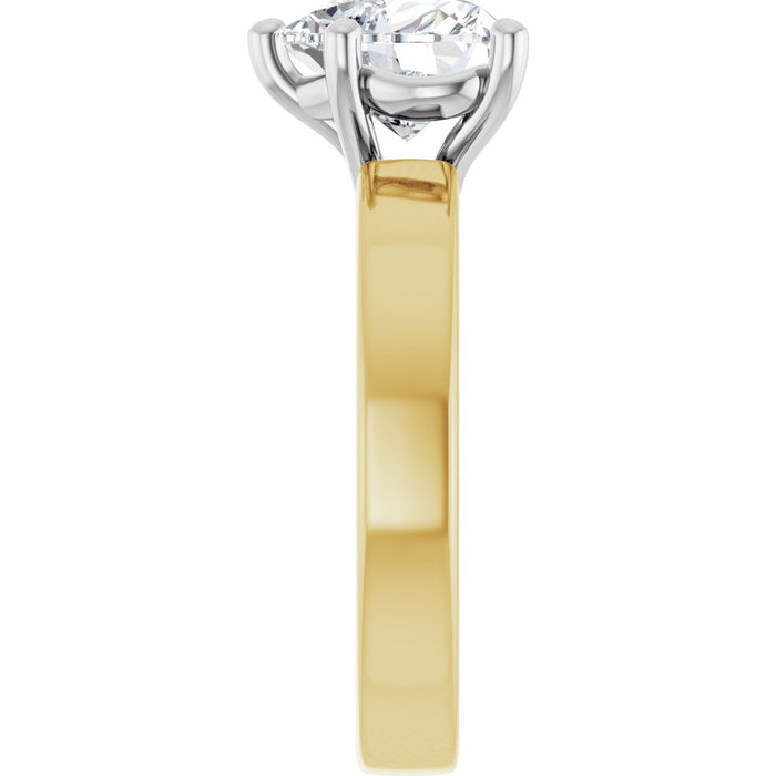 14K Yellow/White | Heart