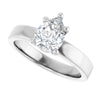14K White | Pear
