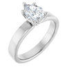 14K White | Pear