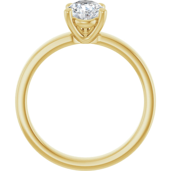 14K Yellow | Pear