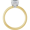 14K Yellow/White | Emerald