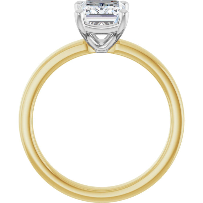 14K Yellow/White | Emerald
